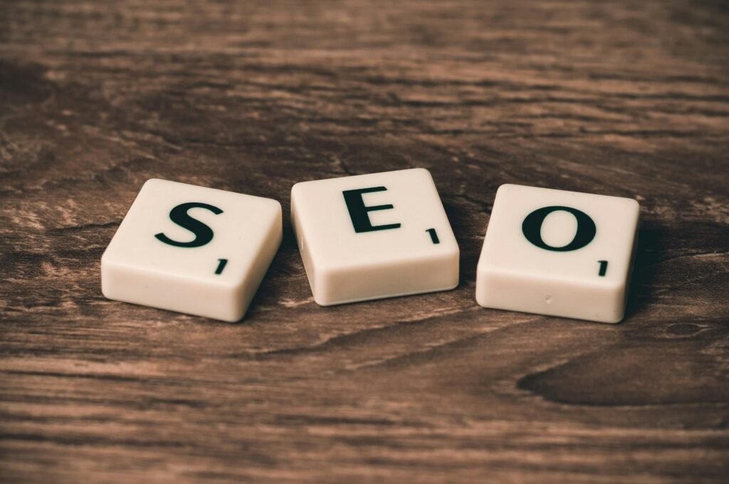 Tiles spelling SEO Search Engine Optimization
