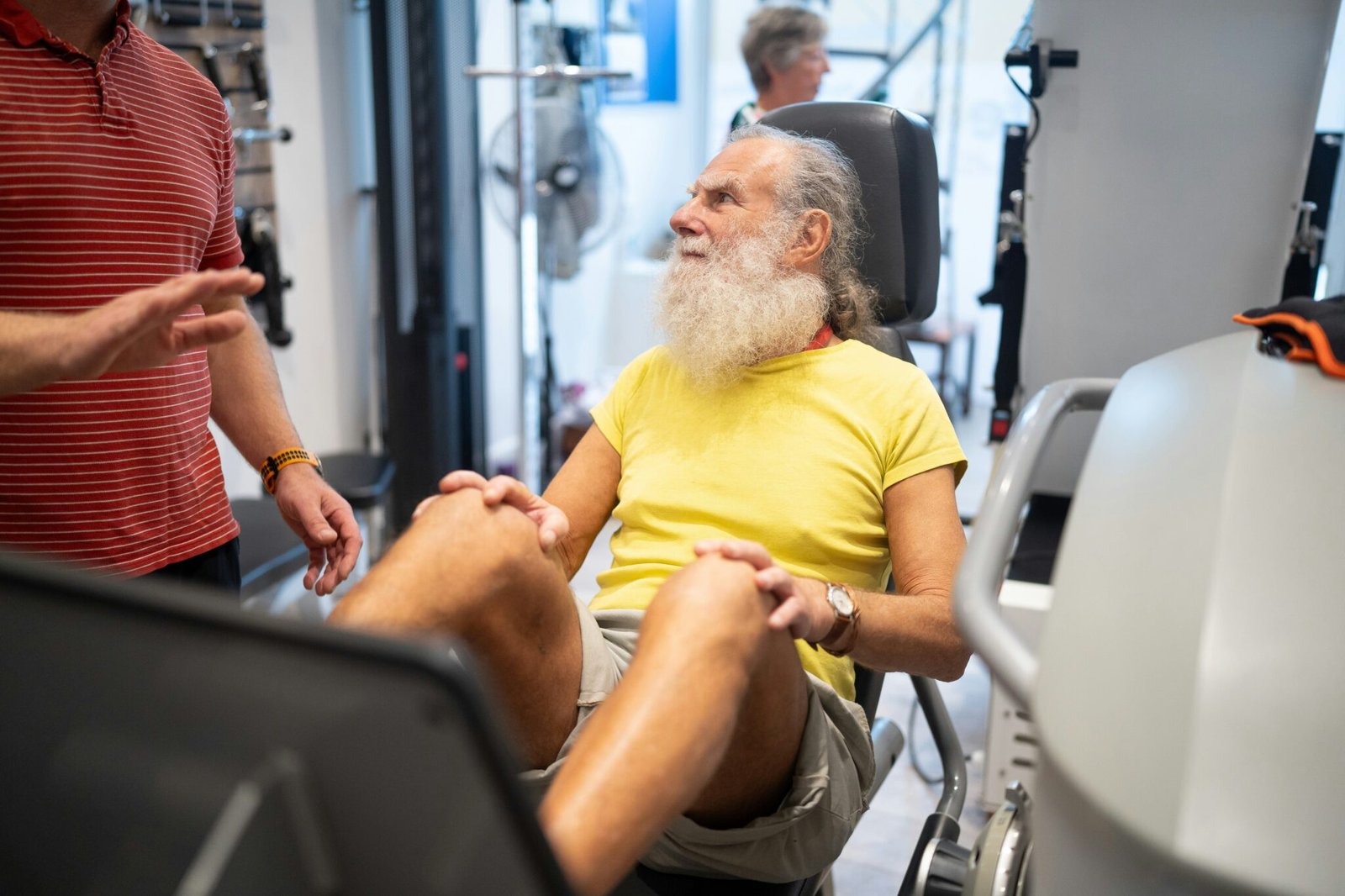 Man Exercising and understanding the aging body