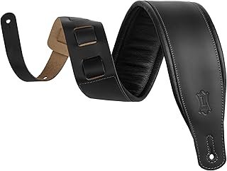 Comfortable padded guitar strap